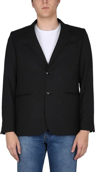 AMI Single-Breasted Tailored Jacket