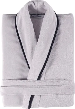 Brooks Brothers Contrast Frame Bathrobe