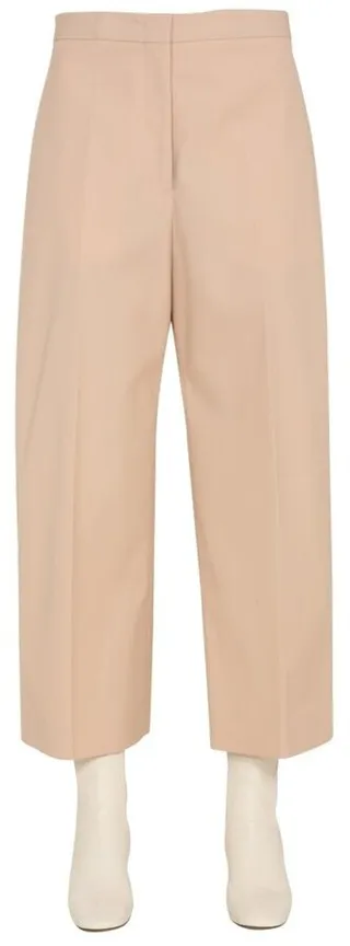 Jil Sander Wide-Leg Cropped Trousers
