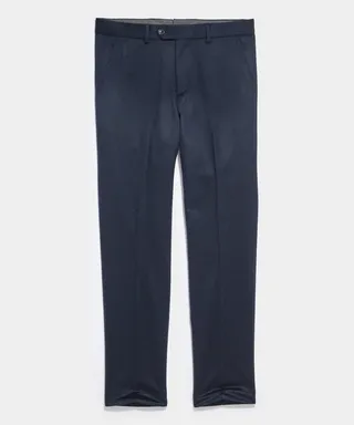 Italian Cashmere Sutton Suit Pant in Navy