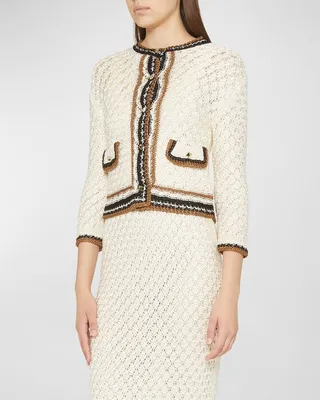 Crochet Knit Jacket