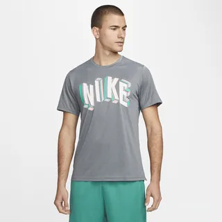 Men's Nike Pro Dri-FIT Hyper Dry Graphic Training Top in Black