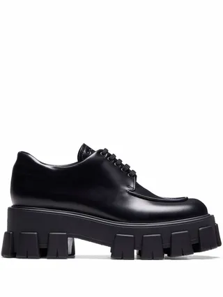 Monolith lace-up shoes