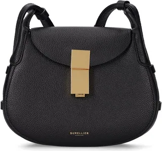Mini Lausanne grain leather shoulder bag