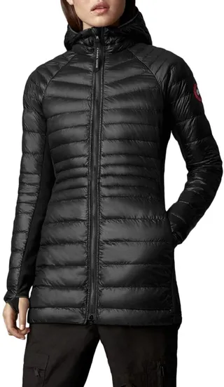 Hybridge Lite Hooded Water Repellent 800 Fill Power Down Coat