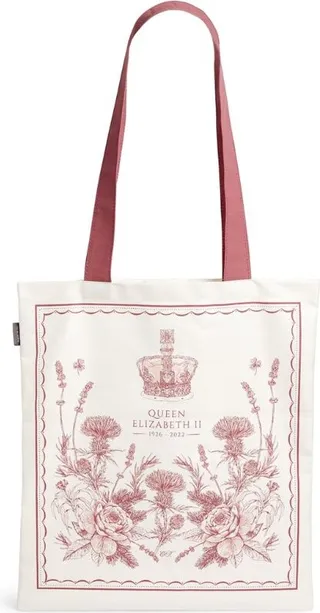 Harrods Queen Elizabeth Ii Commemorative Tote Bag