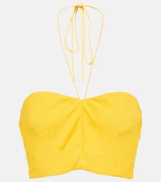 Kyra halterneck crop top