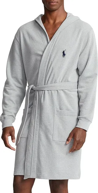 Logo Hooded Robe