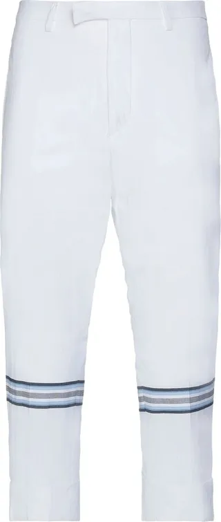 Cropped Pants White