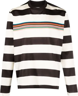 Striped Long-Sleeve T-Shirt