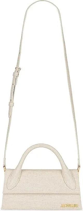 JACQUEMUS Le Chiquito Long Bag in Grey