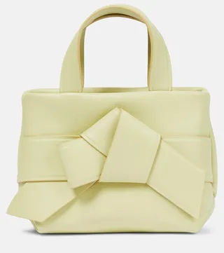 Musubi Micro leather tote