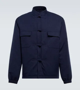 Cotton blouson jacket