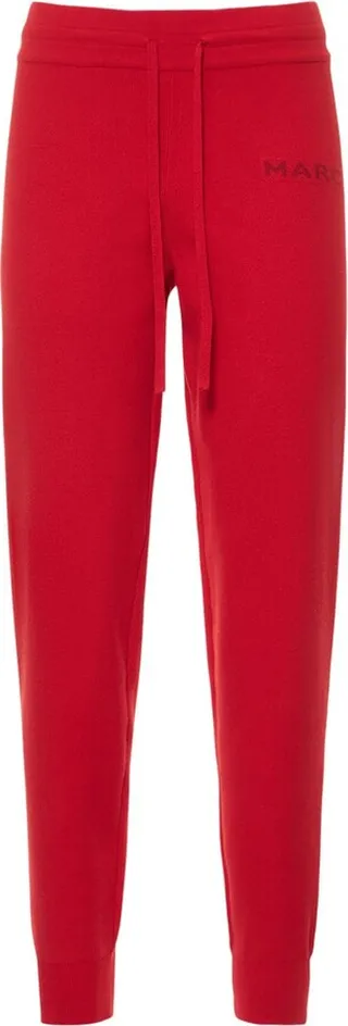 The Knit logo cotton blend sweatpants