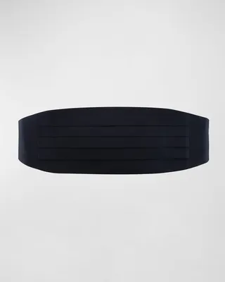 Men's Sutton Pleated Satin Cummerbund