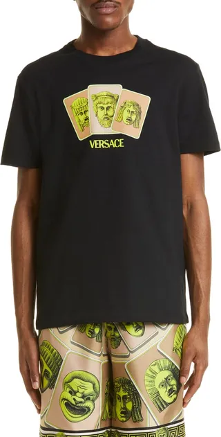 Mask Card Graphic Tee