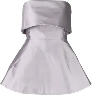 May tube-top mini dress