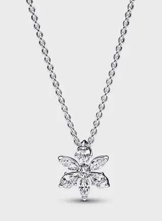 Sparkling Herbarium Cluster Pendant Necklace