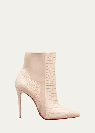 Chelsea Chick Red Sole Stiletto Booties