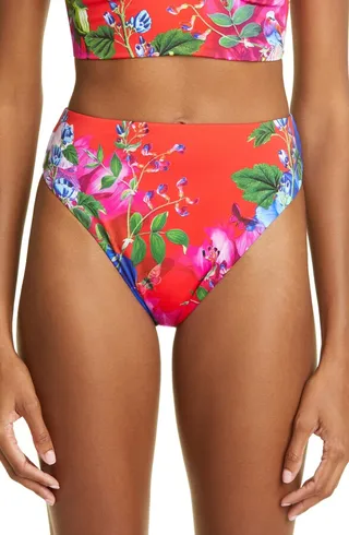 Birds of a Feather High Waist Bikini Bottoms