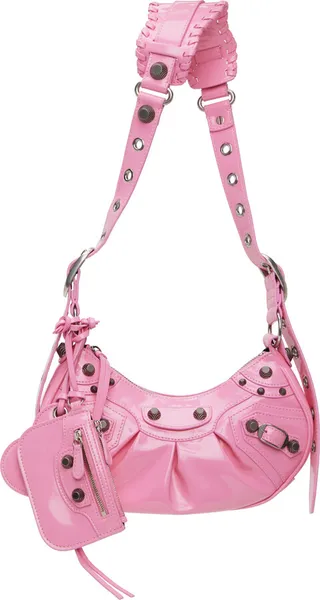 Balenciaga Pink XS 'Le Cagole' Shoulder Bag