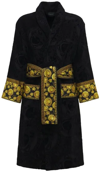 Medusa cotton bathrobe