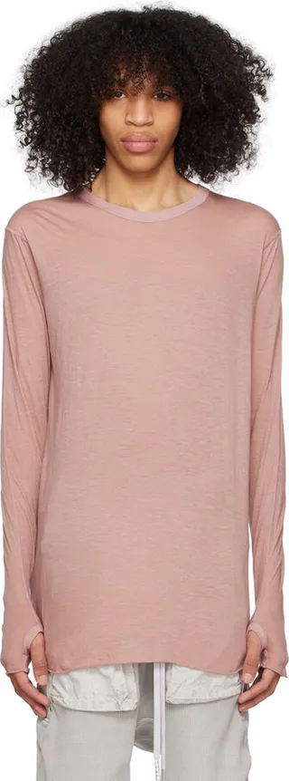 Boris Bidjan Saberi Pink LS1 TF Long Sleeve T-Shirt