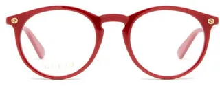 Gucci Eyewear Round Frame Glasses