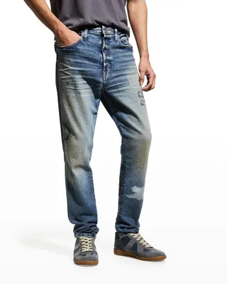 Men's Portal Smiley Graphic Jeans