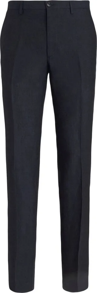 Straight-Leg Trousers