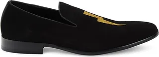 Suede Strike Loafers