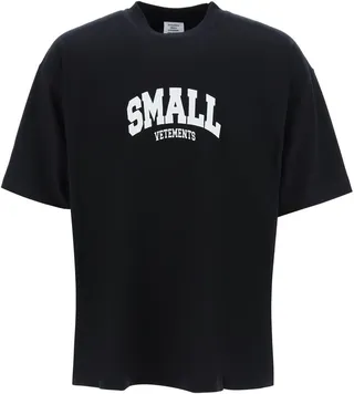 Vetements Contrasting Logo Patch T-Shirt