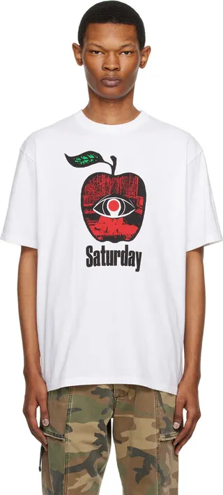 UNDERCOVER White 'Saturday' T-Shirt