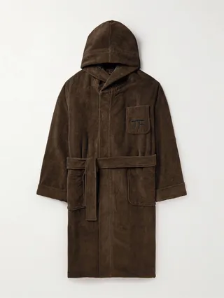 Cotton-Terry Hooded Robe