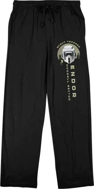 Star Wars Return Of The Jedi Endor Trooper Men's Sleep Pajama Pants-Medium