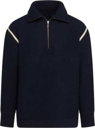 Zipped sweater