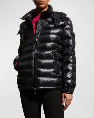 Dalles Detachable-Hood Boudin-Quilt Jacket