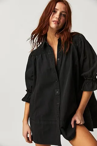 Vanessa Denim Tunic by Free People