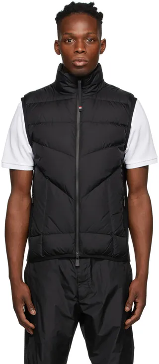 Moncler Grenoble Black Down Blavest Vest