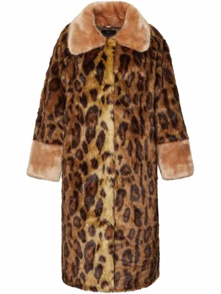 Orient Express faux fur coat
