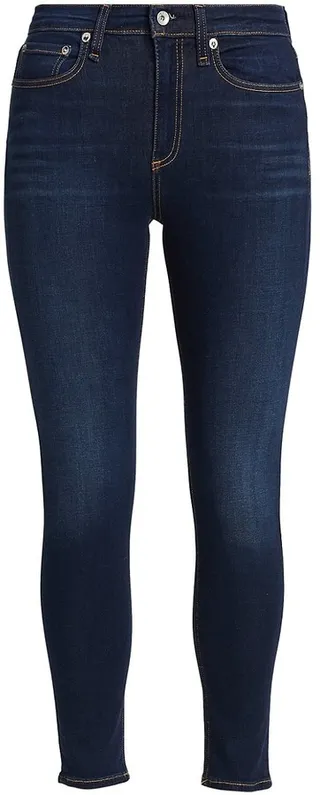 Nina High-Rise Stretch Skinny Ankle Jeans