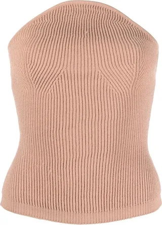 Jericho ribbed knit top