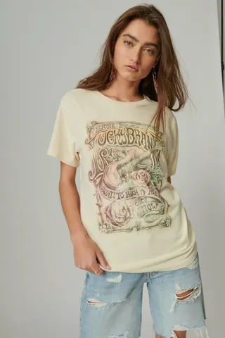 Lucky Folk Poster Boyfriend Tee
