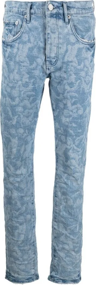 Cherub graphic-print jeans
