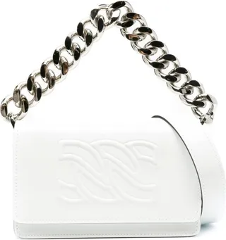 C-Chain leather crossbody bag