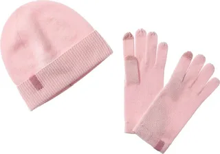 Phenix 2Pc Cashmere Gloves & Hat Set