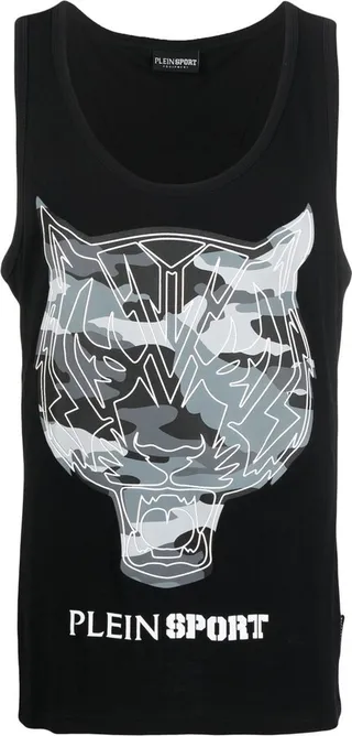 Tiger Print Tank Top