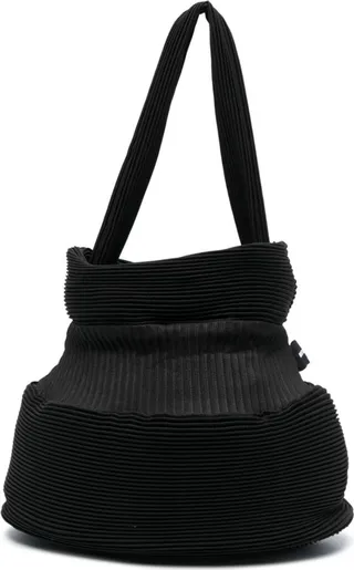 Ruffled Tote Bag