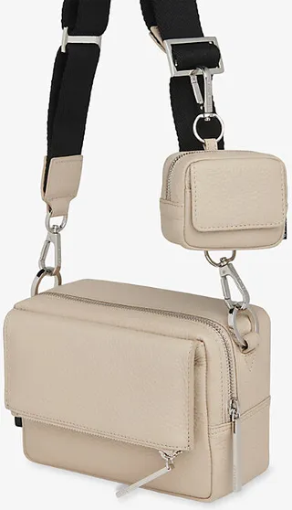Brown Bibi Leather Keyring