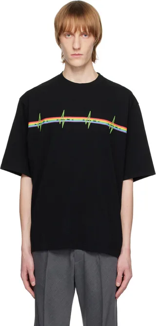 UNDERCOVER Black Printed T-Shirt